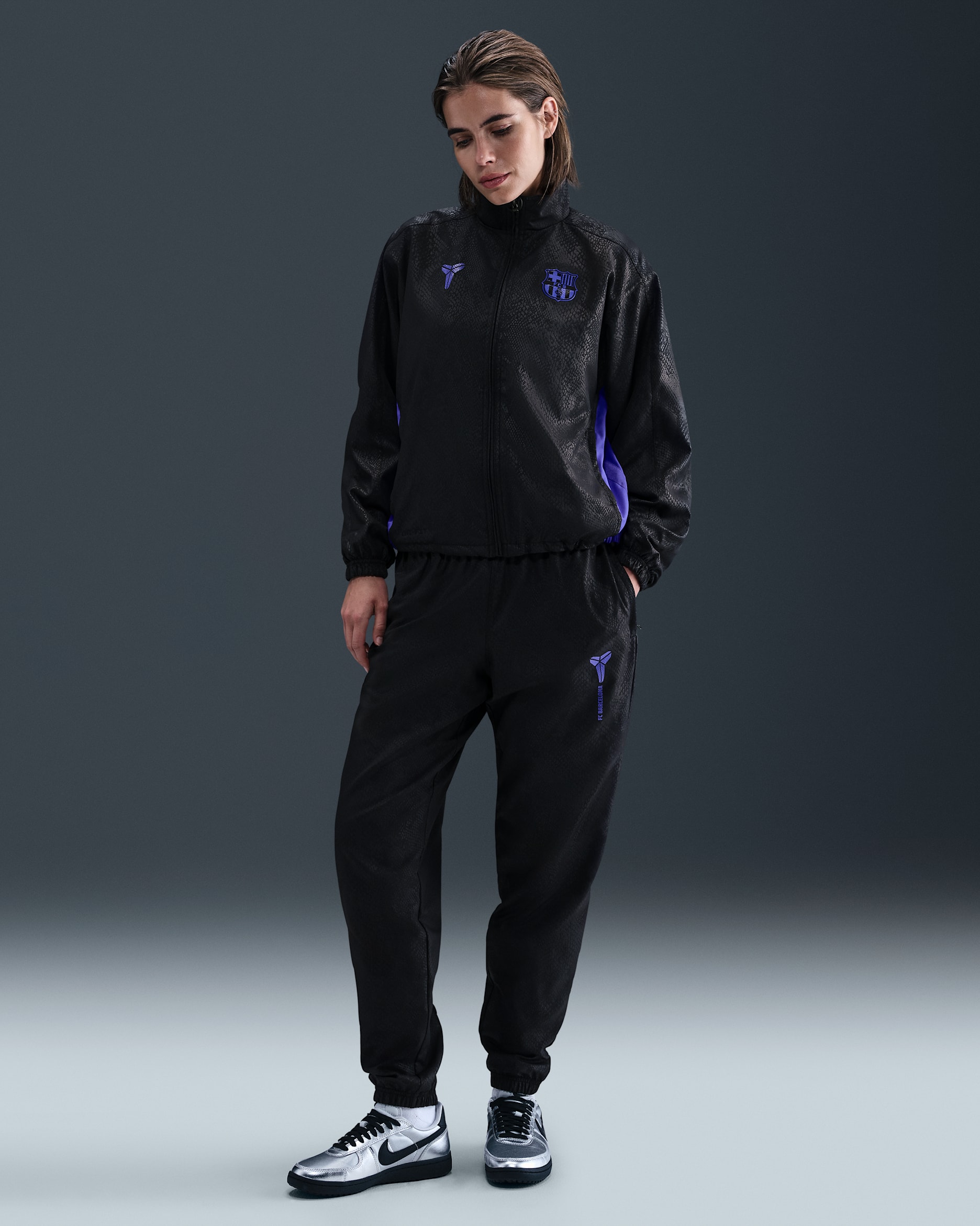 F.C. Barcelona Away Women's Kobe Football Graphic Tracksuit